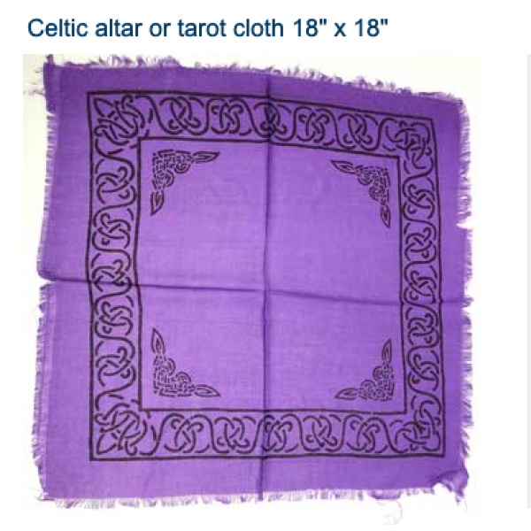 Altar Cloth Purple 18" 